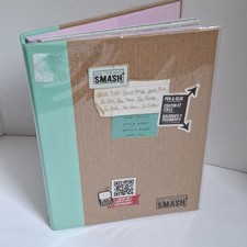 SMASH Book Baby Style Scrapbook Journal New With Pen K Company 8"x10"