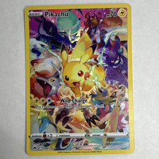 Pikachu 160/159 Crown Zenith Secret Rare Full Art Holo EN 70HP on eBay