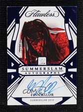 2024 Panini Flawless WWE SummerSlam Sapphire 6/20 Finn Balor #SSL-FB Auto 1co7