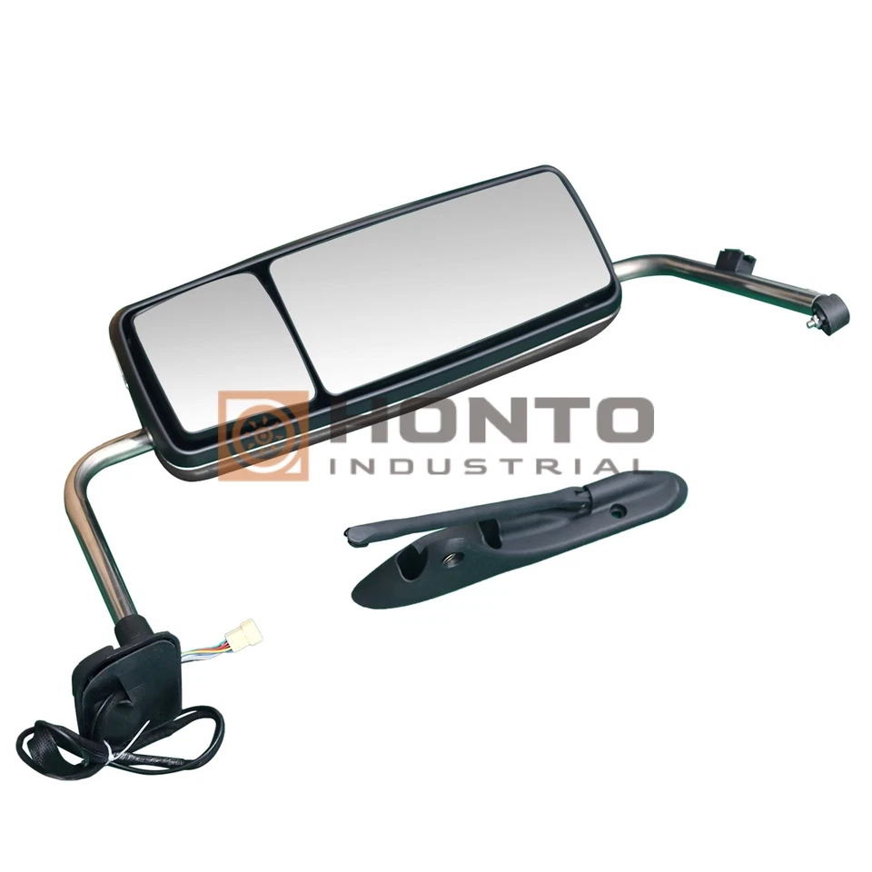 Espejo de puerta cromado térmico para International Harvester Prostar 2013-17 lado izquierdo Foto 4 de 4