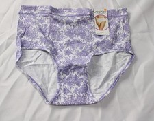 Jockey Women's Soft Breathable Cotton Stretch Brief DH3 Purple Large NWT