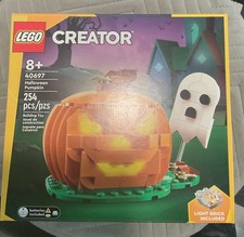 Lego 40697 Halloween Pumpkin Exclusive NIB Factory Sealed 254 Pcs Light Up Brick