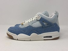 Size 8 - Nike Air Jordan 4 Retro Tex Denim Sail Gum Womens IB6716-100 NO BOX LID