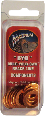 #ad #ad MAGNUM SHIELDING 392911 7 16 Inch Copper Crush Washers 10 Pack $10.95