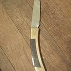 Gerber 97223 Sportsman Lockback Pocketknife Clip Point, Brass/Wood Handle — photo 4