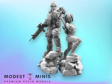 Cross and Crimes - 40mm  Miniature | Crisis Protocol Proxy | Trident