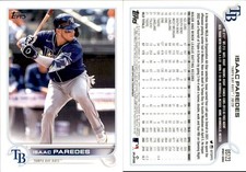 2022 Topps Baseball Update Mini # US123 Isaac Paredes