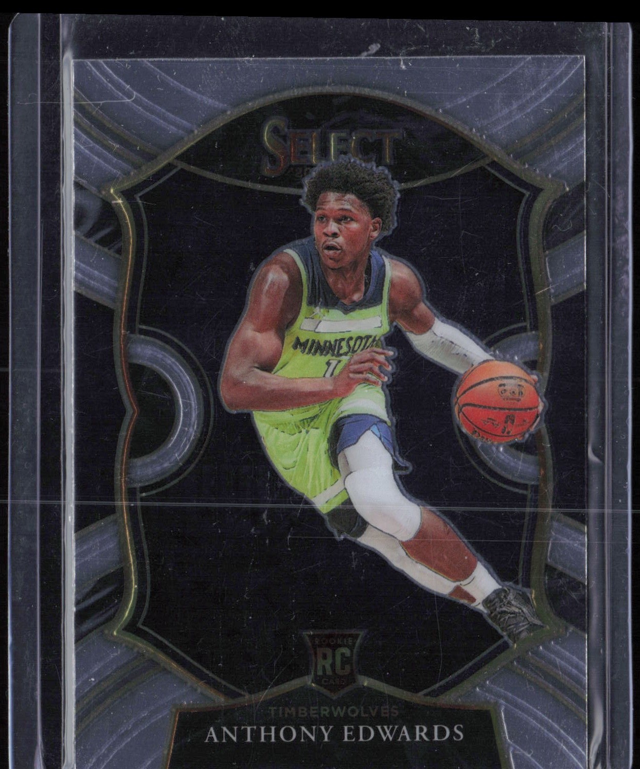 2020-21 Panini Select #61 Anthony Edwards