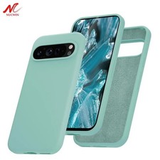 For Google Pixel 9A 10 Pro XL 8A 7A Case Liquid Silicone Shockproof Phone Cover