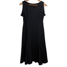 PRADA Sleeveless Long Dress Black Women USED