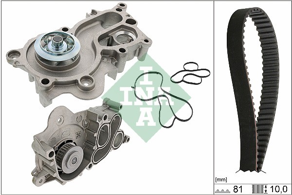 Wasserpumpe + Zahnriemensatz FüR VW UP 1.0 Polo Skoda Citigo Fabia III-image