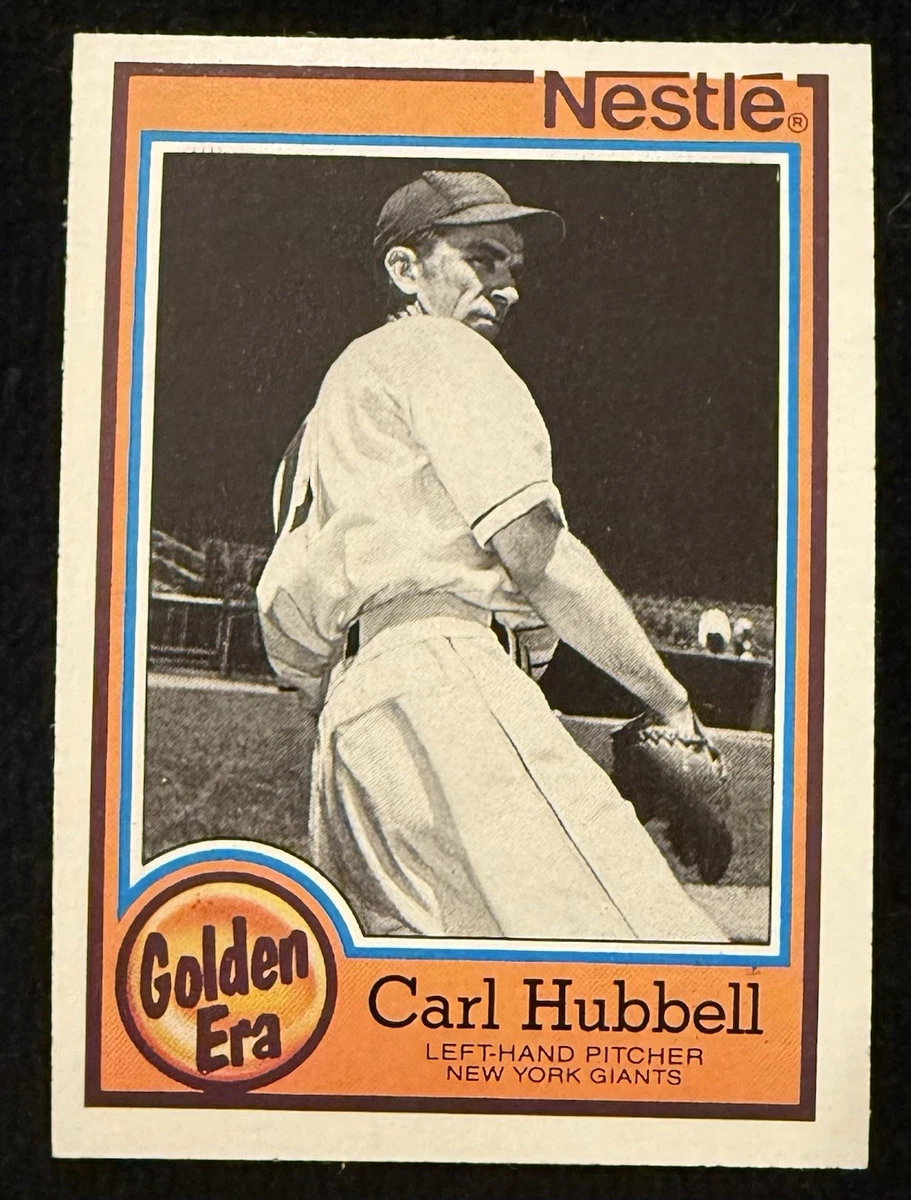 Carl Hubbell 原版棒球体育交易卡和配件| eBay