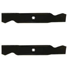 Set of (2) 942-0610 Replacement XHT Mower Blades fits Several 38" Deck Models