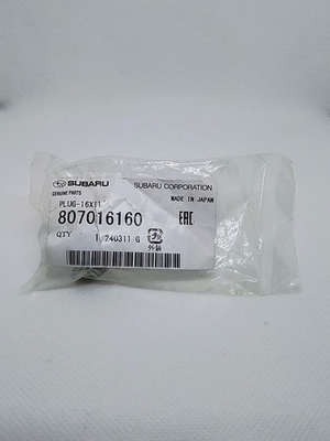 #ad OEM Subaru Plug 16x1 Genuine Subaru Part 807016160 Made in Japan $9.99