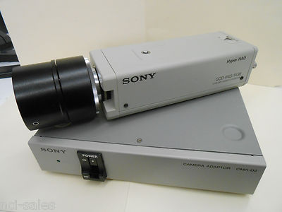 Lot Sony 3CCD + CMA D2 + Fujinon RMD-20 – Pour Pièces / Ne Fonctionne Pas
