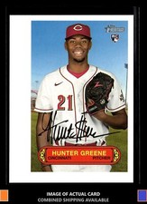 2022 Topps Heritage Hunter Greene 1973 Pin-Ups Posters Box Toppers Rookie Reds