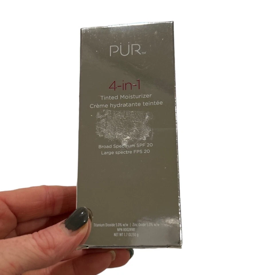 PUR 4-In-1 Tinted Moisturizer Broad Spectrum SPF 20 Shade DN4 New In Box Sealed - Image 2 of 4