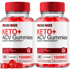 Pro Edge Maxx Keto ACV Gummies Maximum Strength Vitamin Formula, 120 Gummies