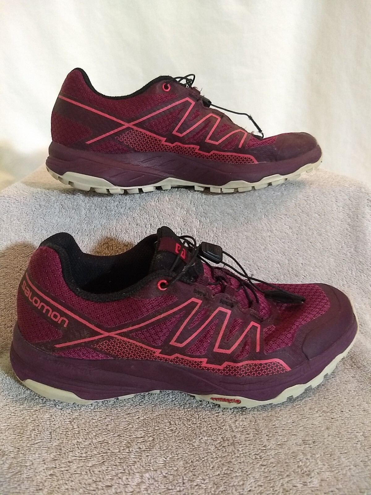 Scarpe da trail running Salomon donna XA Takeo rosse (senza solette) taglia: 6 #MT36 6