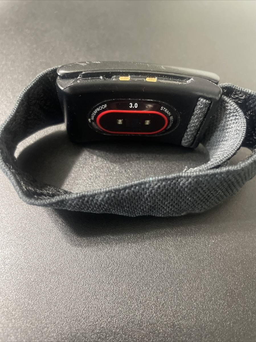 WHOOP 3.0 Black Heart Rate Fitness Sleep Activity Tracker Strap