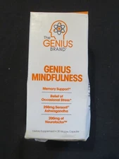 The Genius Brand Genius Mindfulness 30 Veggie Capsules *D