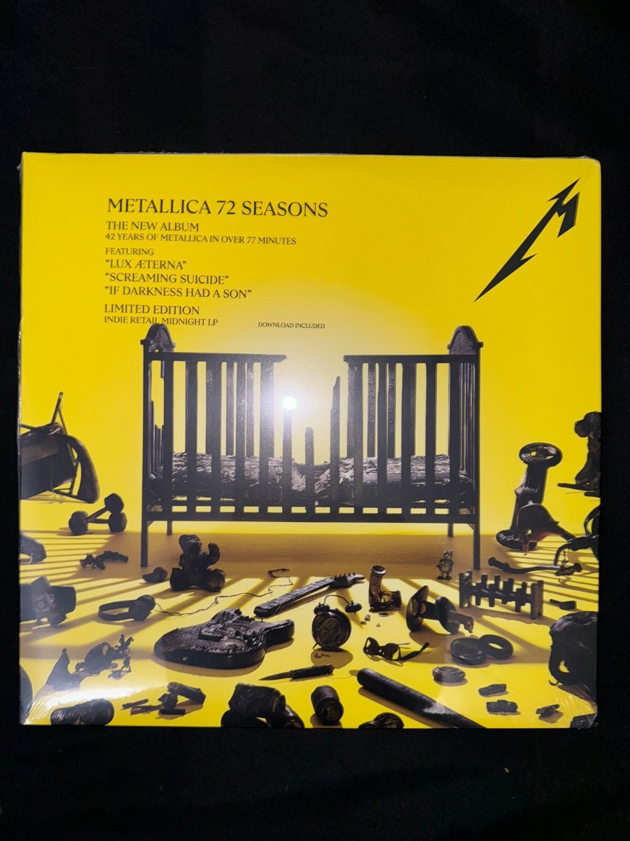 Metallica - 72 Seasons Limited Edition Midnight Violet Color Vinyl