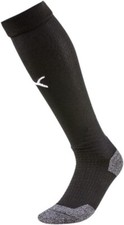 Puma Football Socks Kneehigh Team Liga Socks Black Size 3.5-6 1 Pair NWT