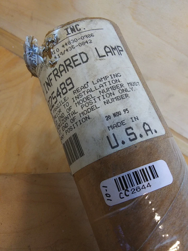 Fostoria Industries 63025489 Clear Quartz Infrared Lamp - Image 3 of 4