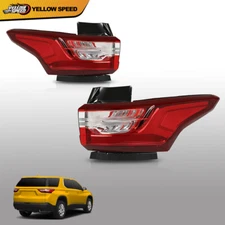 Fit For 18-21 Chevrolet Traverse Outer LED Tail Light Brake Lamp Pair/Left/Right