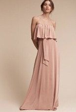 New BHLDN Twobirds MAYA Dress Size Small - Blush