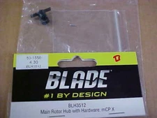 BLADE HELICOPTER PART - BLH3512 = MAIN ROTOR HUB W/HARDWARE : mCP X (NEW)