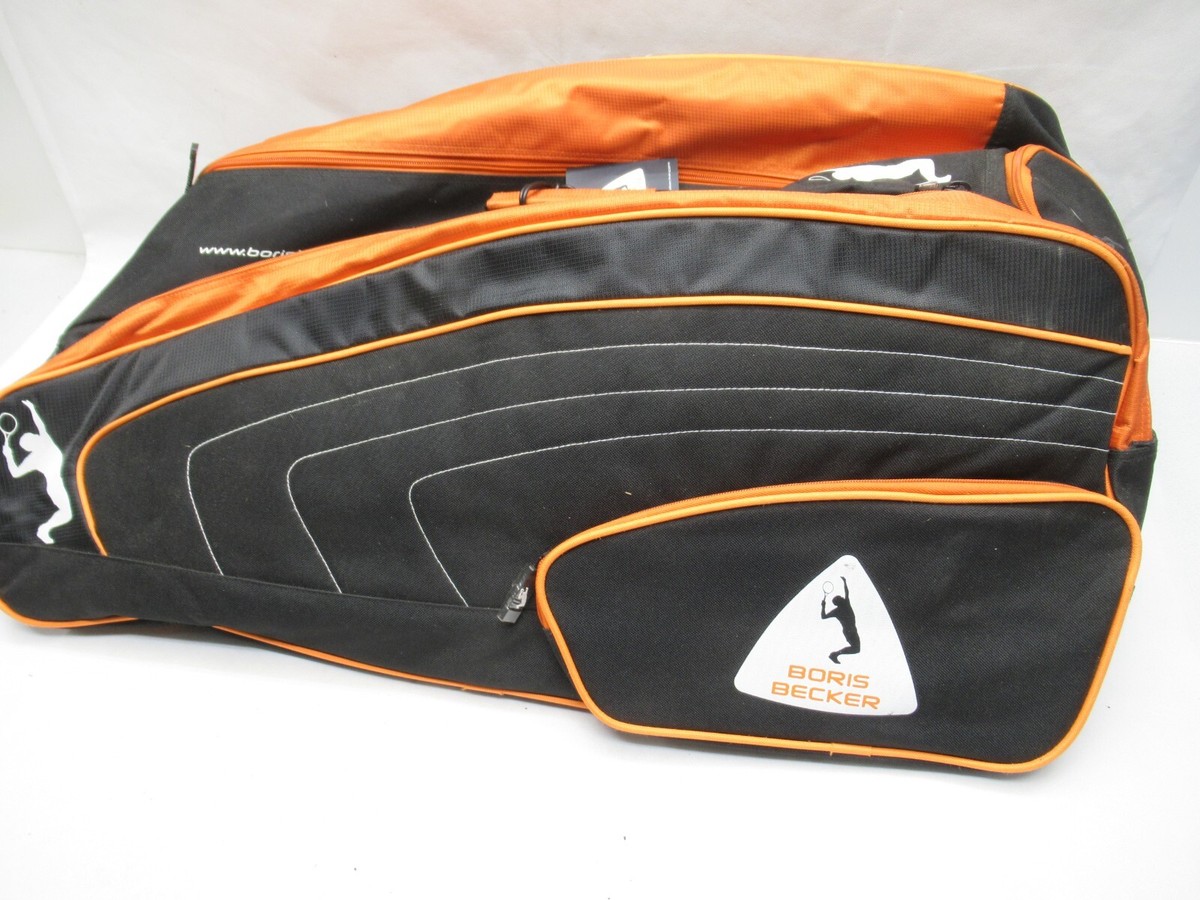 ラケットバックパック リュック BORIS BECKER BORIS BECKER BLACK / RED TENNIS RACQUET BAG. IDEAL FOR
