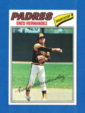 1977 Topps #522 Enzo Hernandez NM+ San Diego Padres