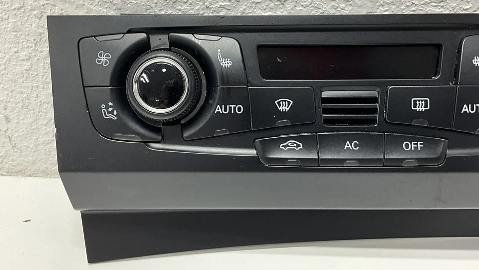 AUDI S4 2010 panel de control de temperatura climático 8T1820043Aq OEM Foto 2 de 4