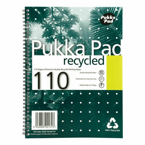 Puka Pad Pukka Pad Comfort In Colour Refill Pad, A4, Ruled, 100 Pages, Blue A4 Pukka Pad - Foto 13