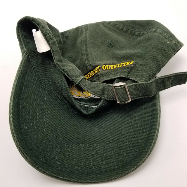 Cabelas Worlds Foremost Outfitters Hat Cap Green Strapback Used Men Gr2