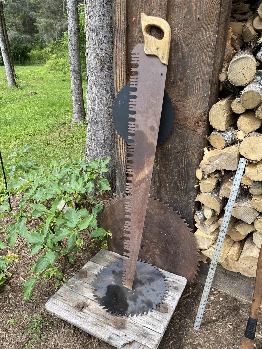 Vintage crosscut saw for sale deals