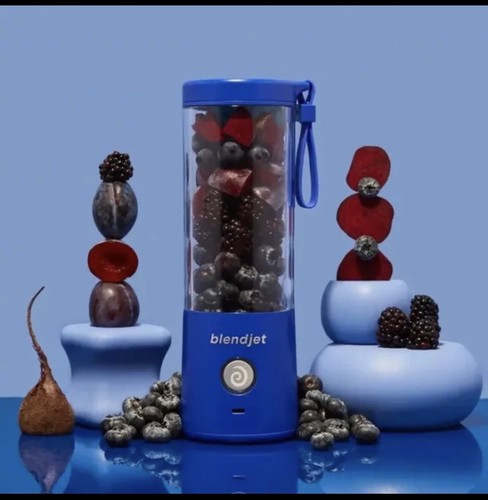 New BLENDJET 2 Cordless Rechargeable Portable Blender ROYAL BLUE 16oz