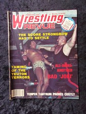 Vintage Wrestling Revue Magazine February 1978 Chief Jay Strongbow Cover 660