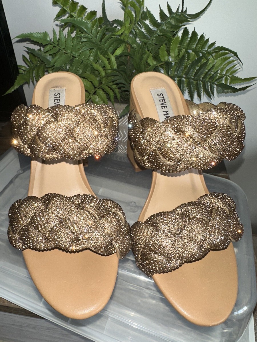 ★meitel99★ Bee Sandal In Tan Patent Leather | Bella Bridesmaids