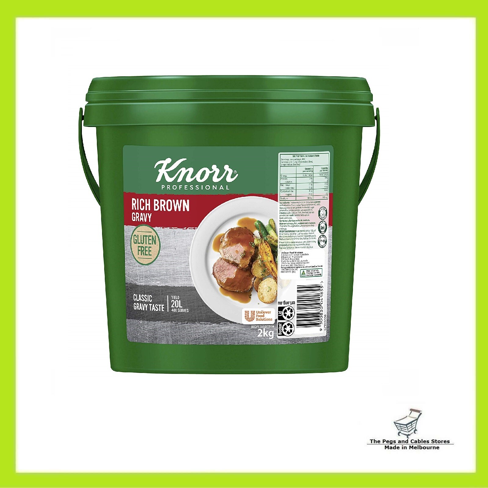 Knorr Gravy Rich Brown Gluten Free, 2 kg eBay