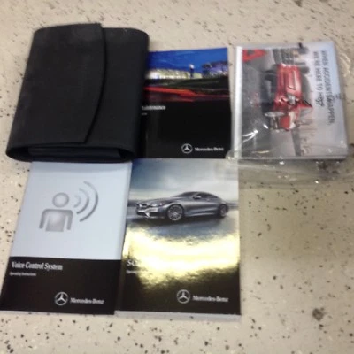 Manual Del Propietario Del Coupé Mercedes Benz Clase S 2016 Con Estuche - Imagen 1 de 4