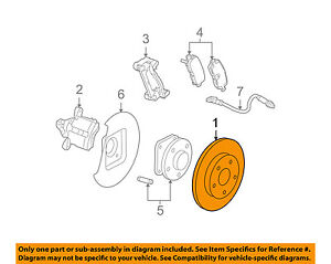 Brake Rotor Specifications Chart