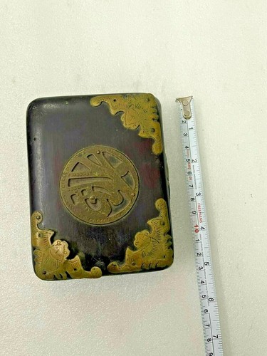 1910 Royal Carved Soap Tray Dish Brass Antique Vintage Old Rare Collectible - Picture 3 of 7