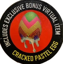 R0BL0X  Series 11 CRACKED PASTEL EGG *CODE ONLY MESSAGED* EASTER GIFT ROBLOX