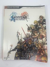 Final Fantasy Dissidia Brady Games Official Strategy Guide Book Including Poster