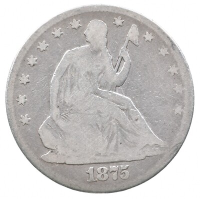 1875 Seated Liberty Half Dollar *6112 | eBay