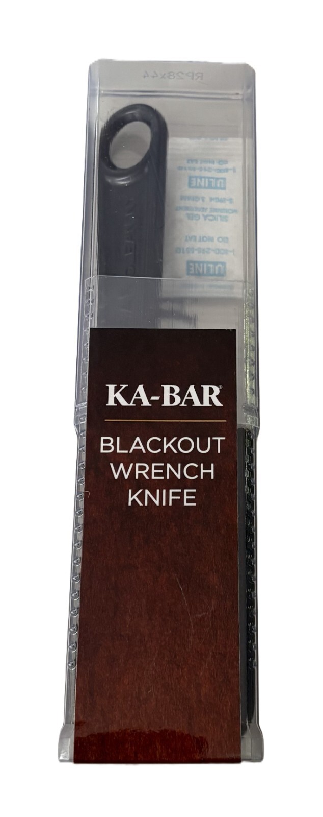 KA-BAR 1119-BK Blackout Wrench Knife with Celcon Sheath - Uses: EDC, Tool Box