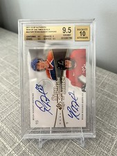 2011-12 SP Authentic Ryan Nugent Hopkins Duel Auto BGS 9.5 Gem Mint Graded