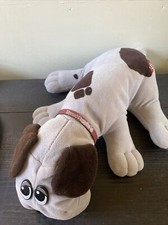 VINTAGE 1985 Tonka Pound Puppy Puppies Gray Large plush stuffed Animal 18  Tag